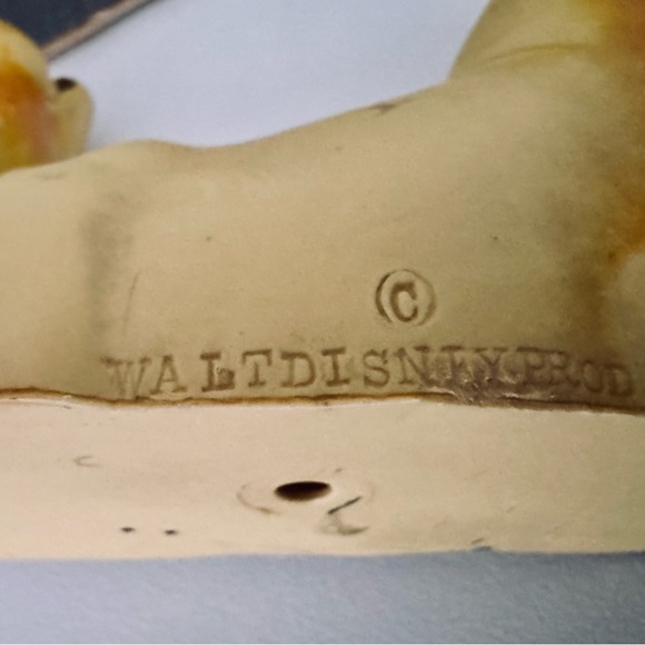 Vintage 1960s Walt Disney Productions Pluto Rubber Squeeze Toy Squeaker RARE - Picture 8 of 10